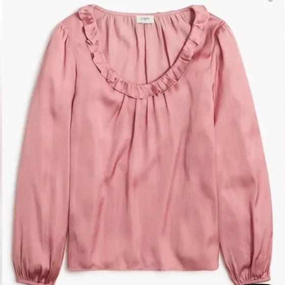 J Crew Ruffle Blouse - Picture 3 of 3